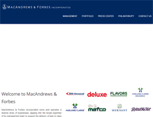 Tablet Screenshot of macandrewsandforbes.com